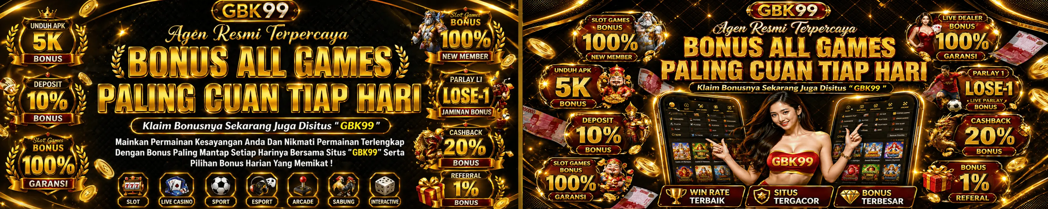 HOT PROMO GBK99